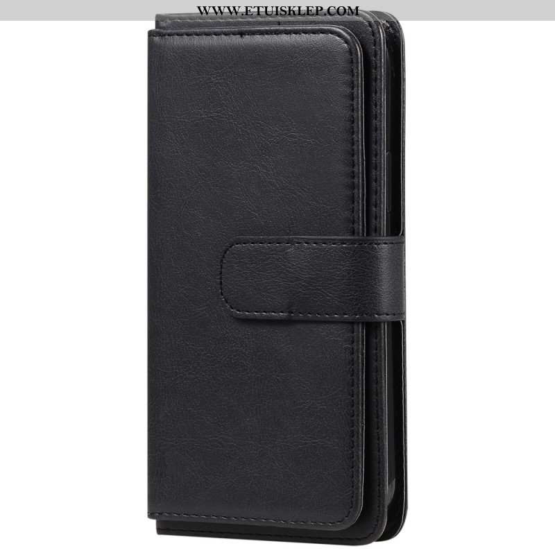 Etui Folio do Oppo A94 5G Etui Na Karty Ze Sztucznej Skóry